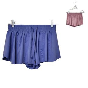 Liberty Pro Lot of 2 Girl Youth Shorts YXL Lilac/Pink